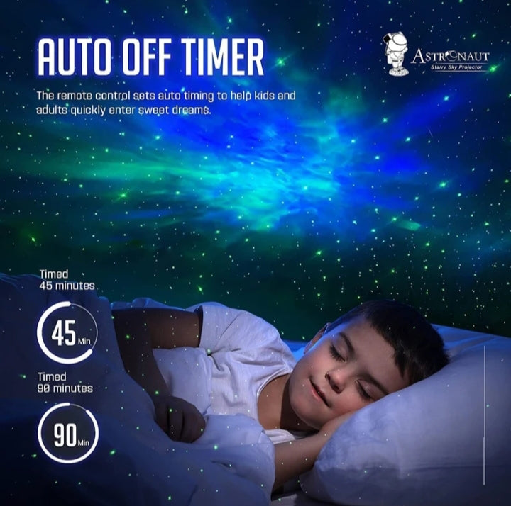 Astronaut Space Projector β LED Galaxy & Nebula Light for Bedroom, Living Room & Kids